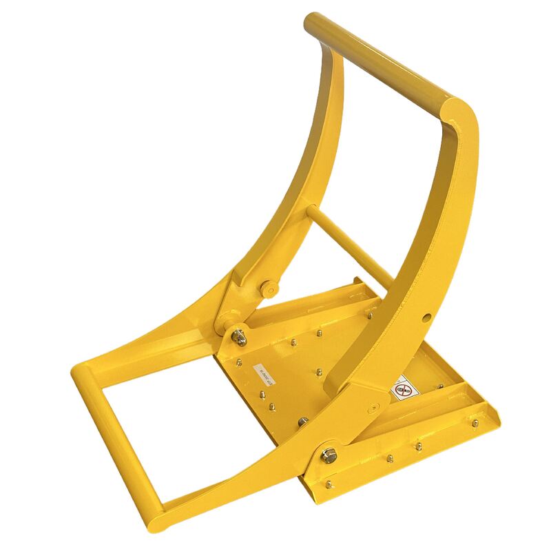 Bariera pojazdowa z powłoką proszkową, wykonana technologią gięcia i spawania, lekka i przenośna do kontroli ruchu drogowego