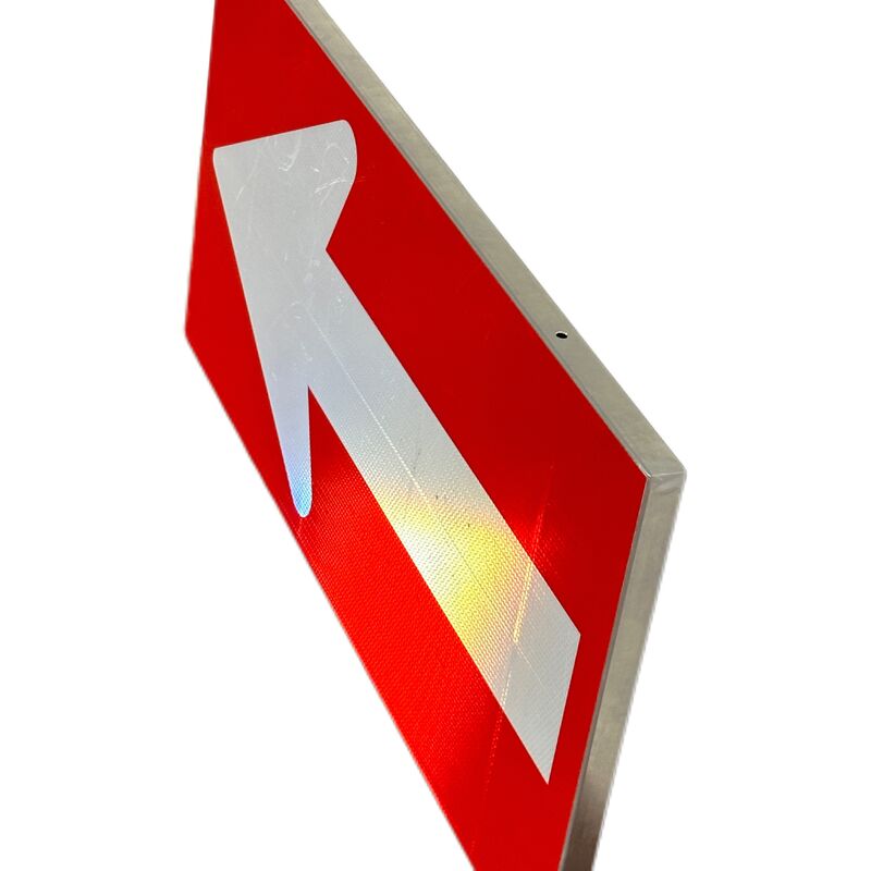 L400*W280*H2.0mm folia odblaskowa 3M tablica strzałkowa znak drogowy z możliwością personalizacji dla bezpieczeństwa drogowego