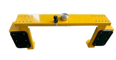 Traffic Yellow Anti Sliding 5KG Clamp Koła dla bezpiecznego parkowania i zapobiegania kradzieży